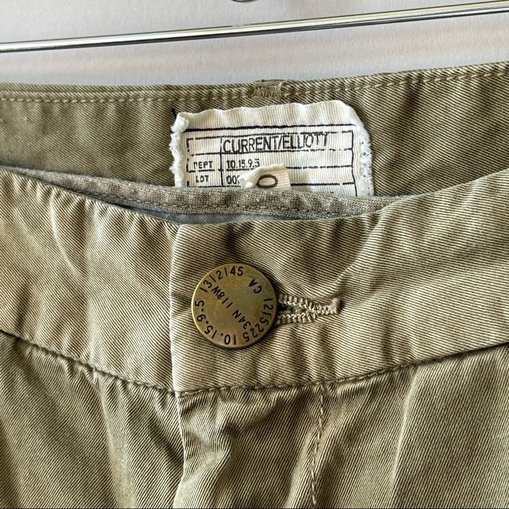 Current/Elliott Army Green Pants - image 8